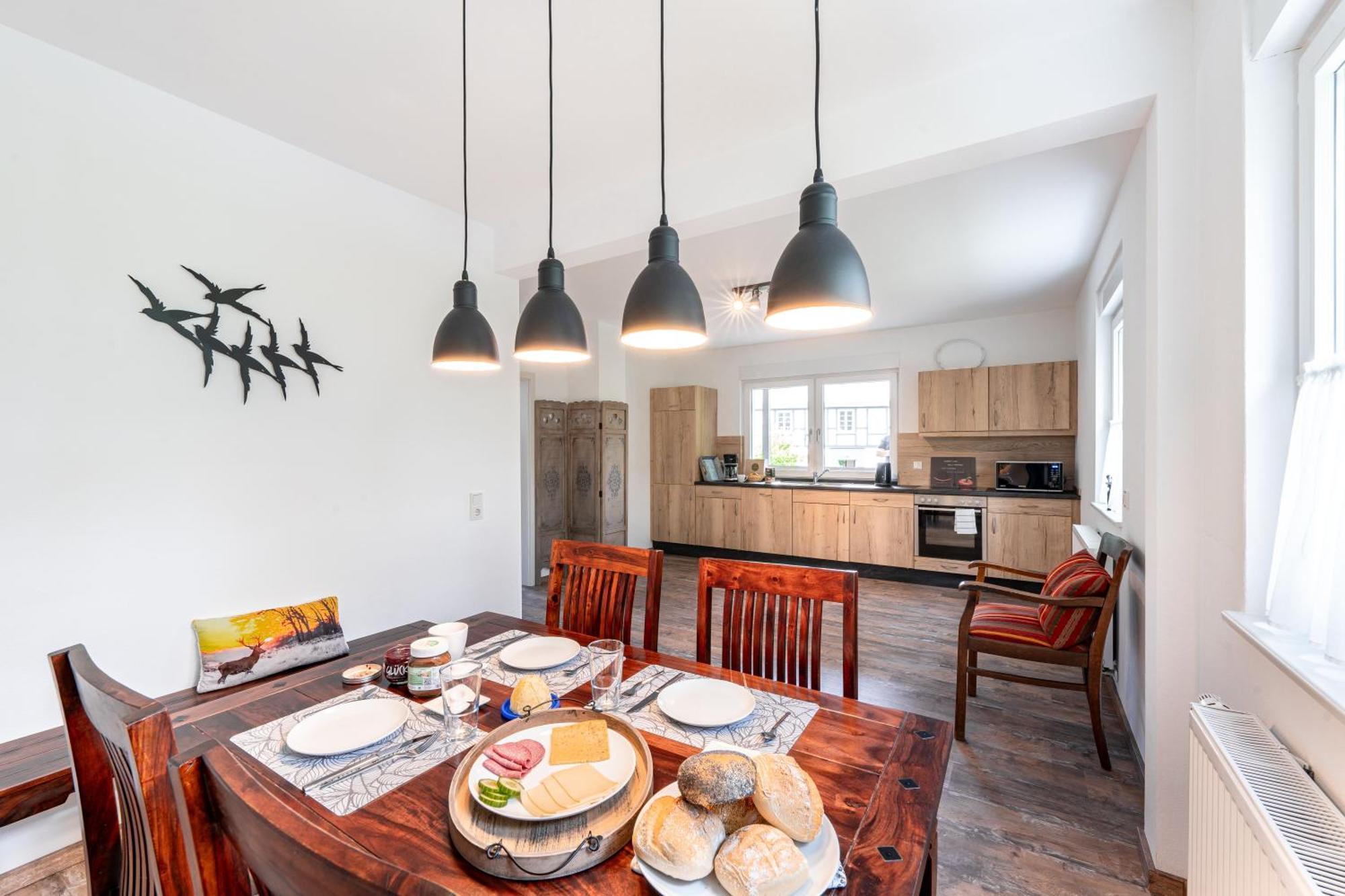 Ferienwohnung Haus An Der Lenne Lennestadt Buitenkant foto